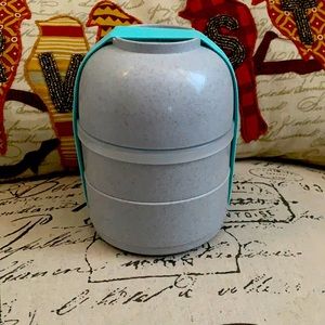 Kids travel snack stackable bowls